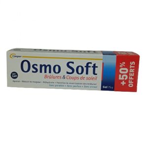 Osmo Soft Gel Soulage Brûlures Tube 50ml+50% Offert