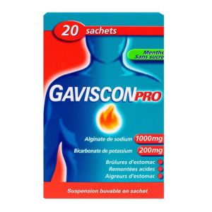 Gavisconpro Susp Buv En Sach Ment 20sach/10ml