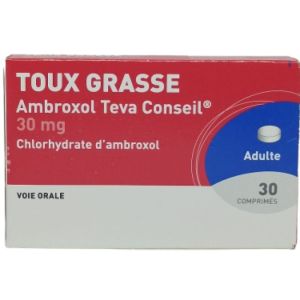 Ambroxol Tevac 30mg Comprimés Boite 30