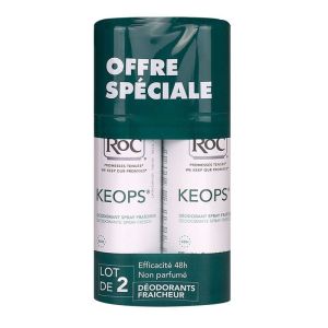 Keops Déod Fraîch 48h 2spr/100ml