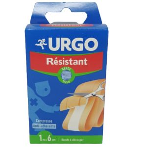 Urgo Resistant Pansements Bande Découpable Antiseptique 6cmx1m