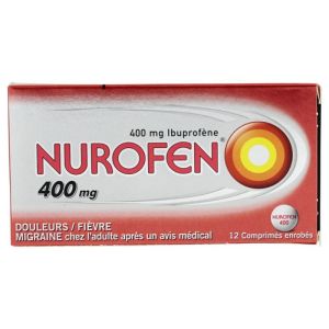 Nurofen 400mg 12 comprimés enrobés