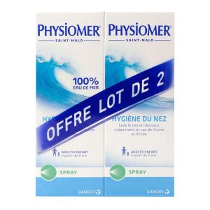 Spray Nasal Hygiène du nez Adulte/enfant 2 sprays 135ml