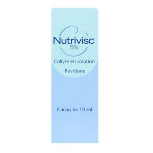 Nutrivisc 5% Collyr S Fl/10ml