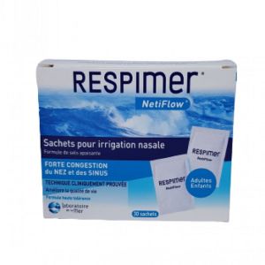 Respimer Recharges Sachets Pour Irrigation Nasale - Lot De 3 Boites De 30  Sachets[H956] - Cdiscount Santé - Mieux vivre