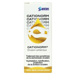 Cationorm Emul Ophtalm Séch Ocul Fl/10ml