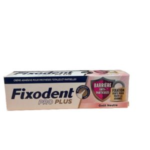 Fixodent Pro + M Techno Cr Adhés Neutre T/40g