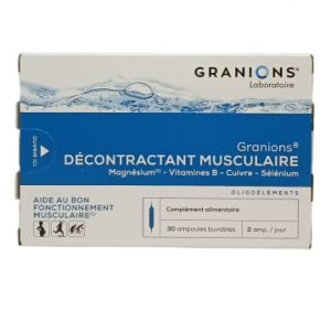 Décontractant Musculaire Solution Buvable 30ampoules