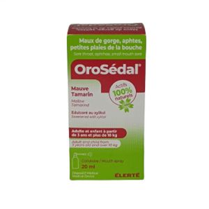 Orosedal Collutoire Maux de Gorge Spray 20ml
