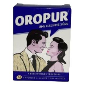 Oropur Haleine Fraiche Capsules Boite de 50