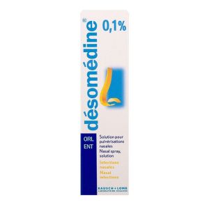 Desomedine 0,1% solution nasale en spray 10 mL
