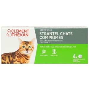 Strantel Chats Cpr Vermifug B/4