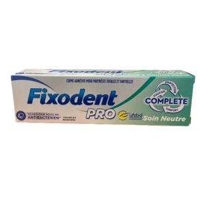 Fixodent Crème fixative Soin Neutre 47g