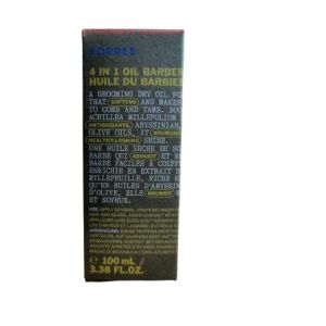 Korres Homme Huile 4 En 1 Huile De Barbier
