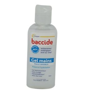 Baccide Gel Mains Désinfectant Peaux sensibles Flacon 30ml