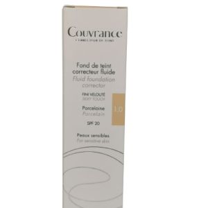 Couvrance Fond de Teint Correcteur Fluide Porcelaine 30ml