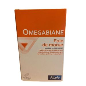 Omegabiane Huile Foie Morue Capsuies Boite de 80