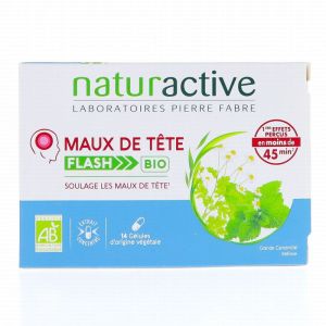Naturactive Maux Tete Flash Bio Gél B/14