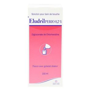 Eludrilperio 0,2% Bain de Bouche 200ml