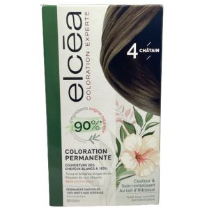 Elcea Coloration Experte Kit Châtain 4