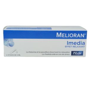 Melioran Imedia Solution Buvable Effet Relax 4 sticks 5ml