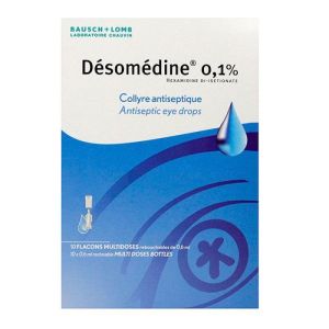 Desomedine  collyre 10 unidoses