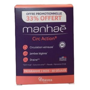 Manhae Circ Action 60 gélules