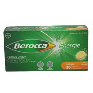 Berocca Energie Comprimé Effervescent Orange Boite de 30