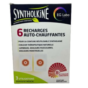 Syntholkiné Recharges Auto-chauffantes Boite de 6