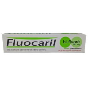 Fluocaril Bi-fluor 250mg Pâte Dtf Ment T/125ml