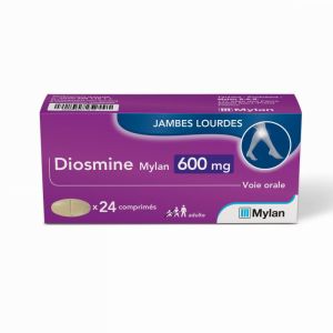 Diosmine 600mg 30 comprimés