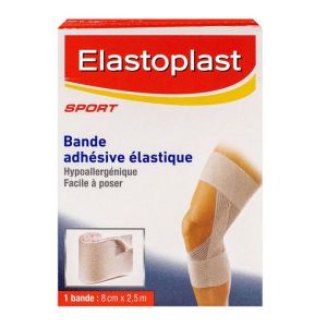 Elastoplast Bde Adh élast 8cmx2,5m