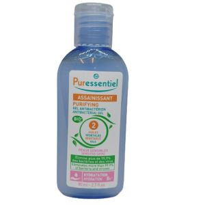 Puressentiel Assainissant Gel Antibactérien Bio 80ml