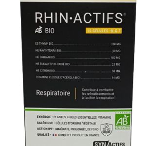 Rhinactifs Bio Boîte de 10 gélules