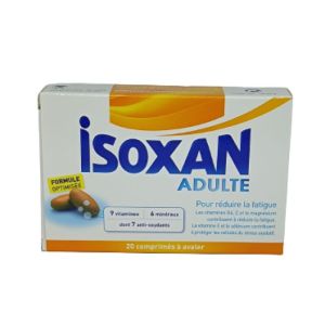 Isoxan Adulte Comprimés Boîte de 20