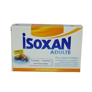 Isoxan Adulte Comprimés Boîte de 20