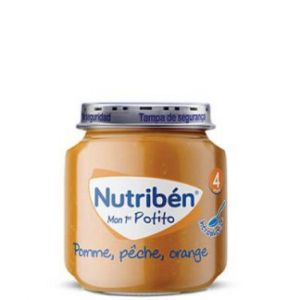 Petit pot Pomme Peche Orange 120g