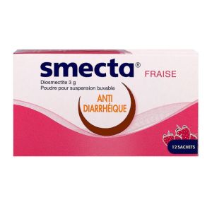 Smecta 3g Sachet poudre Fraise Boite de 12