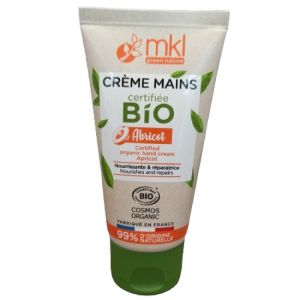 MKL Crème mains Abricot Tube 50 ml