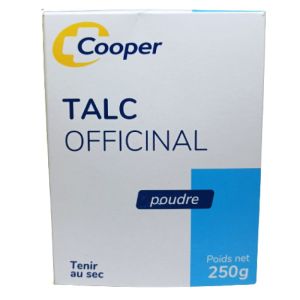 Talc Officinal Cooper Poudre Boîte de 250g