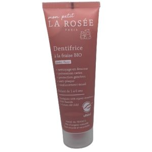 Mon Petit La Rosée Dentifrice Fraise Bio Tube 50ml