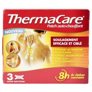 Thermacare Patchs Multi Zones Boite de 3