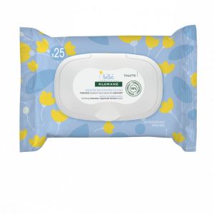 Lingettes Nettoyantes Douce Visage Pack de 25