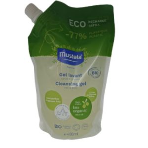 Mustela Bébé Enfant Gel Lavant Bio Eco Recharge 400ml