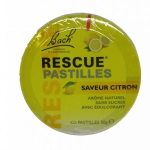 Rescue Pastilles Citron Boite de 50g