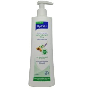 Hydralin Naturel Doux Gel Lavant Flacon Pompe 400ml