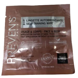 Preven's Lingette Auto-bronzante Sachet X1