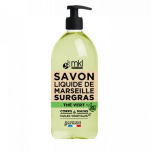 Savon de Marseille liquide Argan Thé Vert 1litre