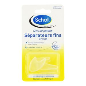 Gelactiv Séparat Orteils Fins B/3