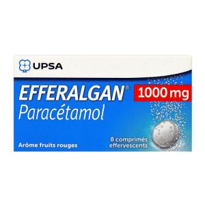 Efferalgan 1000mg 8 Comprimés Effervescents